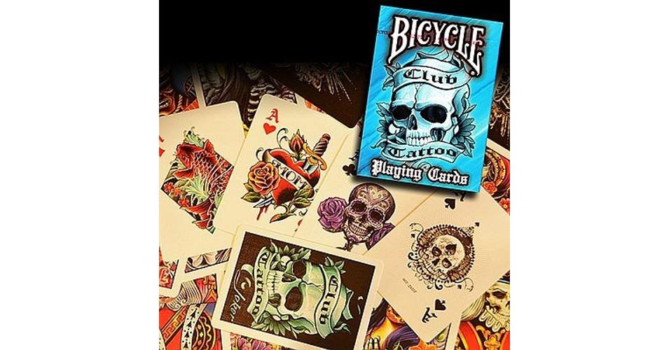 Bicycle discount club tattoo