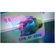 Limited Edition Memento Mori Holographic kártya - számozott címke