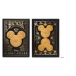 Bicycle Black and Gold Mickey Mouse kártya