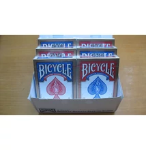 Bicycle 808 Rider Back Gold póker kártya, 6-pack (3 piros + 3 kék)