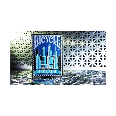 Limited Edition Bicycle City Skylines (Chicago) kártya