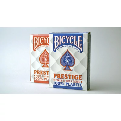 Bicycle Prestige 100% plasztik póker kártya, 1 karton (12 csomag)