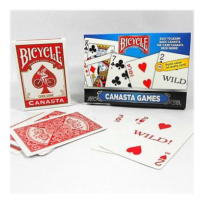 Bicycle Canasta Games - Kanaszta kártya készlet, 2 csomagos