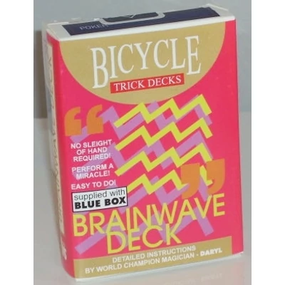 Bicycle Brainwave Deck kártya - kék